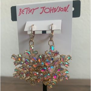 Betsey Johnson earrings NWT